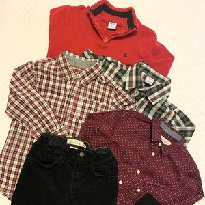 Lot of boys dress clothes